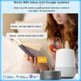 thumbnail image 3 of AUBESS 15W Tuya E27/B22 LED Lights Bulb RGB CW WW WiFi LED Lamp Alexa Smart, 3 of 3
