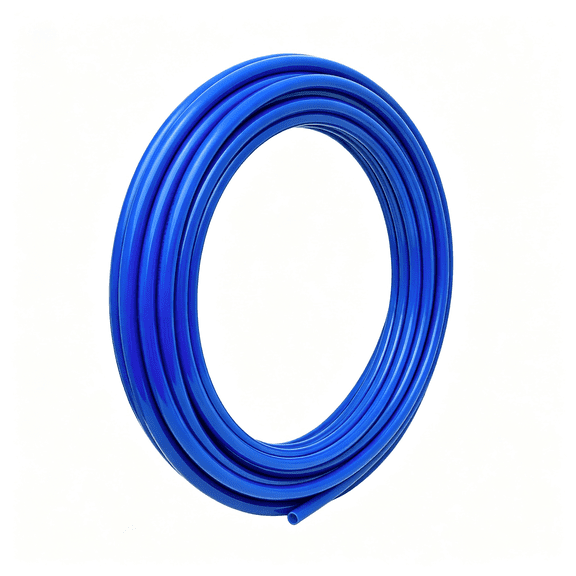 ICERUN Pex Pipe 1/2In 1/2 Inchx100 Feet Blue Pex-A,Madein the Usa,Flexible Water Pipe Tubing for Plumbing