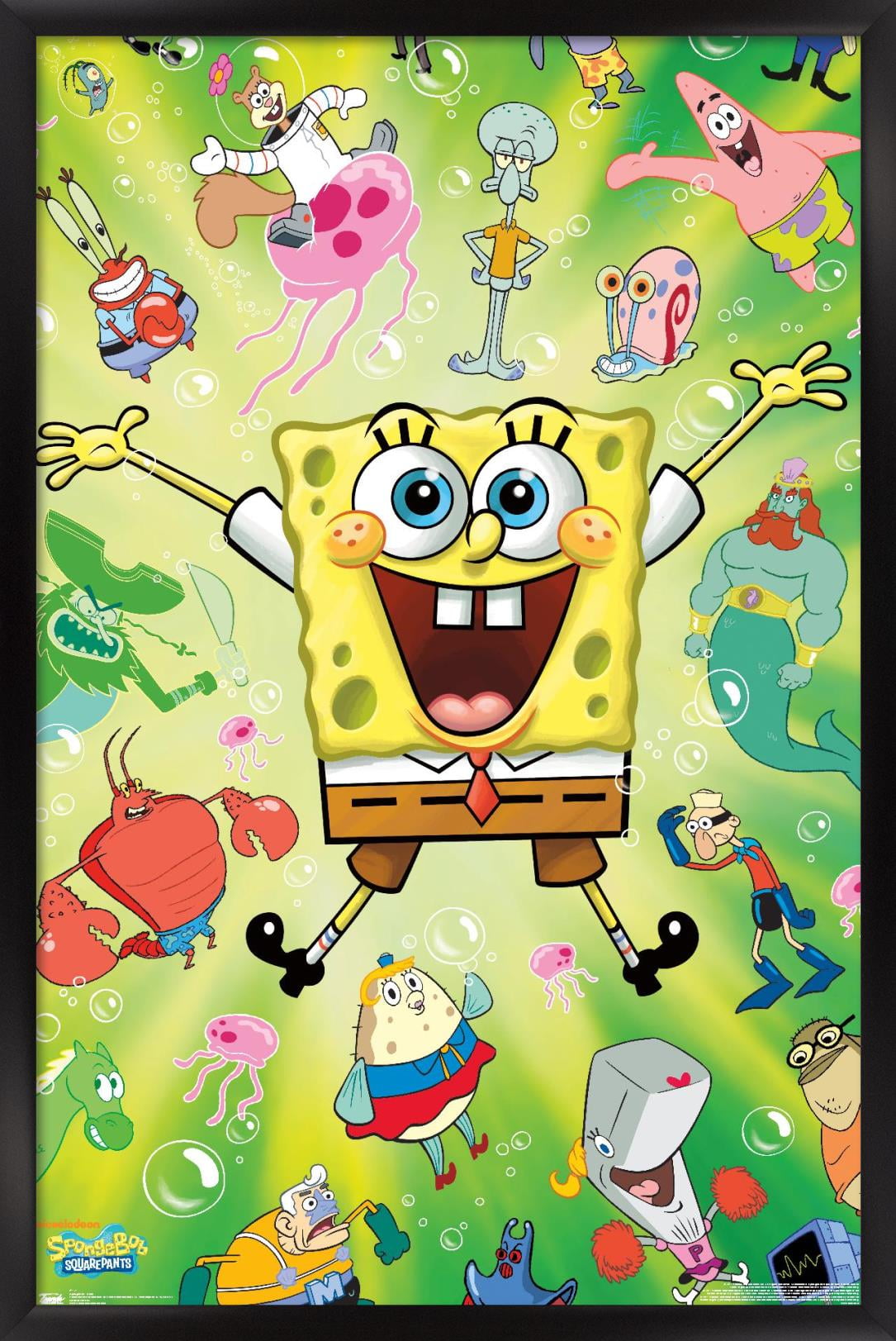 Nickelodeon Spongebob - Burst Wall Poster, 22.375