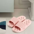 thumbnail image 5 of Luxtrada Quick Drying Shower Slippers non-slip Bathroom Slippers Drain Holes Shower Shoes for Women and Men Dorm pool gym, 5 of 10