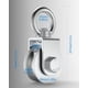 thumbnail image 5 of Polea giratoria Silent 304 Cojinete dúplex de acero inoxidable Desmontable Bloque de polea de rotación de 360 ​​​​grados, Sistema de polea de rueda de tracción de servicio pesado, 5 of 5
