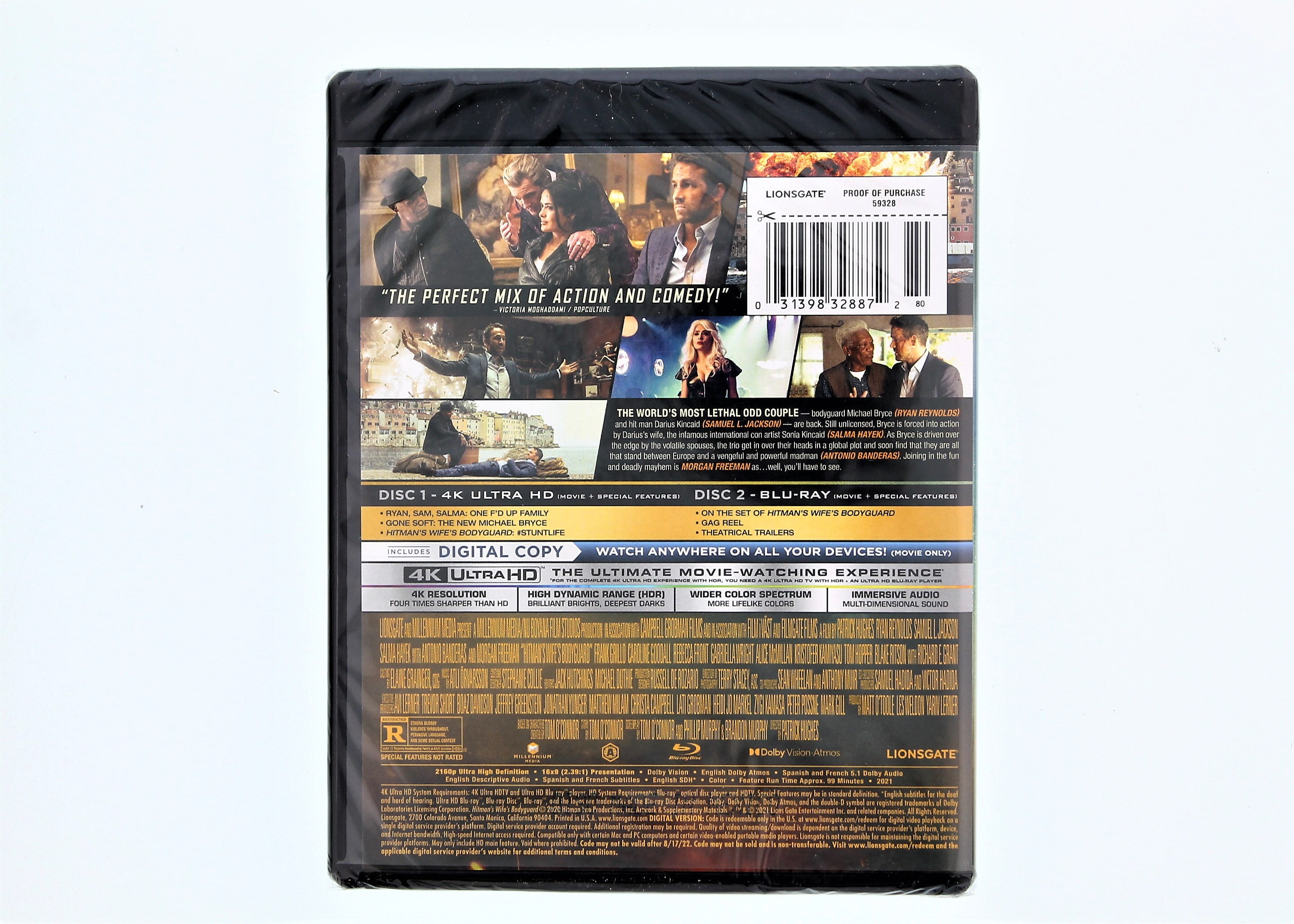 The Hitman's Bodyguard (2016) [DVD / Normal] - Planet of Entertainment