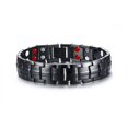 thumbnail image 1 of Pulseras magnéticas para hombres, imanes de 4 elementos de doble fila ultrarresistentes, pulsera magnética de longitud ajustable, 1 of 5