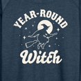 thumbnail image 3 of Instant Message - Year Round Witch - Women's Lightweight French Terry Long Sleeve Shirt, 3 of 6