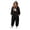 Black, variant on Halloween Onesie Pajamas Adult Pumpkin Ghost Halloween Costume Pajamas Adults Hooded Jumpsuit Sleepwear One Piece Union Suit Outfit Soft Cozy Lounge Wear for Holiday Party(ghost broom)