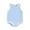 Blue, variant on Bagilaanoe Newborn Baby Girl Boy Rompers Sleeveless Bodysuits 3M 6M 9M Infant Casual One Piece Short Jumpsuit