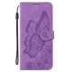 thumbnail image 4 of Funda de PU con relieve para Samsung Galaxy A55 5G, color morado, 4 of 5