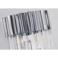 thumbnail image 4 of Bethel International Wall Sconce Chrome Stainless Steel & Crystal, 4 of 5