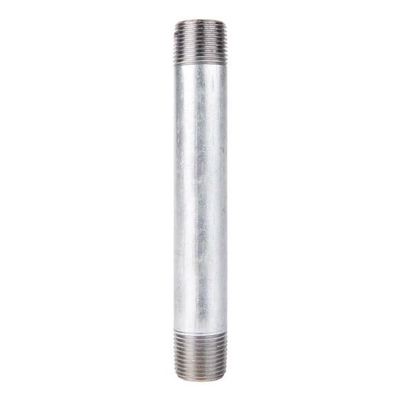 Boquilla STZ INDUSTRIES de acero galvanizado de 1/2 pulgada x 14 cm (paquete de 5)