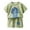 Light Green, variant on boys easter outfit Boys Outfits & Sets Casual Comfortable Round Neck Summer Outfit For Toddler And Kids Daily Wear Outdoor Play School