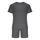 thumbnail image 3 of Conjunto de Pantalones de Dos Piezas de Color Sólido Casual de Manga Corta de los Hombres Camiseta Y Pantalones de Playa con Bolsillos Verano, 3 of 5