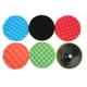 thumbnail image 1 of Kit de Almohadillas de Pulido Ticfox Corte Eficiente Almohadillas de Esponja de 7 Pulgadas, 1 of 14