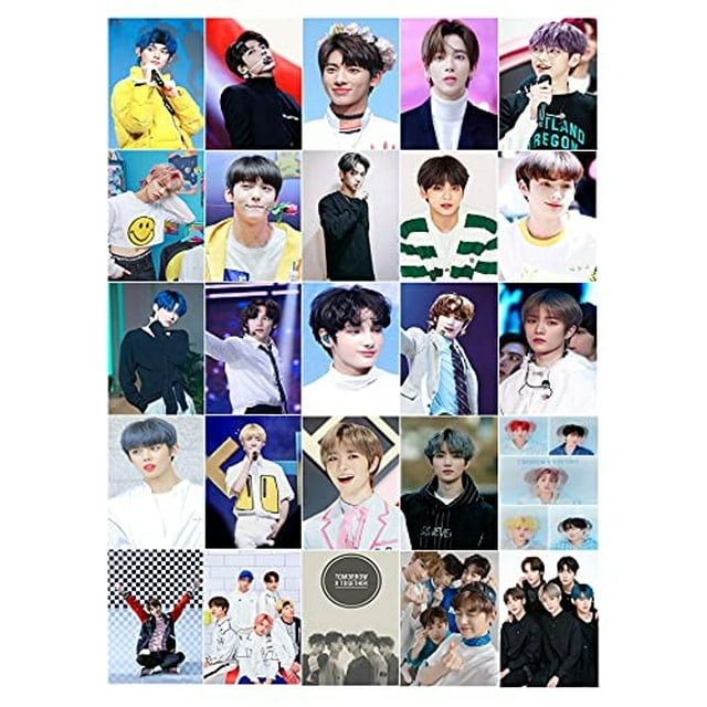 Tomorrow x Según Seginas TXT - Set de fotocopal Kpop de calcomanía de vinilo de 25 pcs