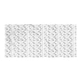 thumbnail image 1 of Abstract Gym Towel, Watercolor Illustration of Circles Polka Dots and Paint Blots, One-Sided Quick Dry Microfiber for Beach Fitness & Swimming, 60" x 30", Blue Grey Charcoal Grey, by Ambesonne, 1 of 2
