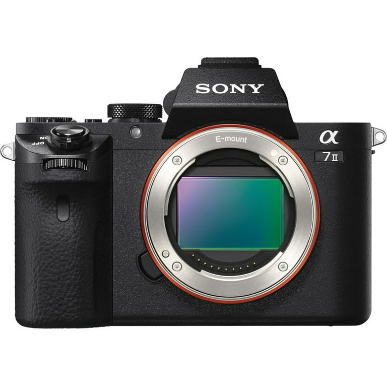 Sony a7 II Full-Frame Alpha Mirrorless Digital Camera 24MP (Black) Body  Only a7II ILCE-7M2 