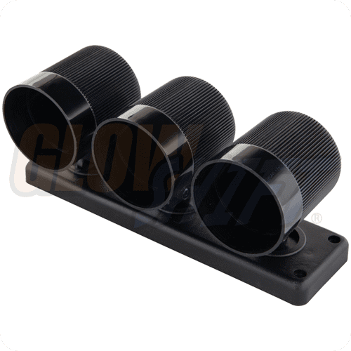 GlowShift 52mm Universal Triple Swivel Gauge Pod