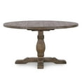 thumbnail image 3 of Pemberly Row Round Reclaimed Pine Dining Table in Weathered Brown, 3 of 7