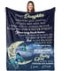 thumbnail image 1 of LHSHID Blanket for Daughter Gifts Birthday Gifts for Daughter Adult Daughter Gift from Mom Daughter Gifts Moon and Back Butterfly Daughter Blanket 40"x50", 1 of 6