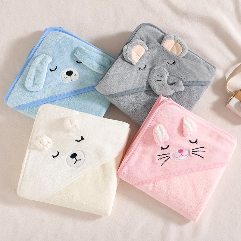 Jiangheng Baby Hooded Bath Towel Soft Cotton Baby Bath Towel Baby Washcloths For Newborn Toddler Babie Walmart Com