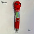 thumbnail image 3 of Superhero 4-Color Ballpoint Pen Set: Spider-Man, Iron Man & Captain America Designs - Non-Toxic, Retractable, Bold Point - Perfect For Fans 14+ - UME Brand, 3 of 5