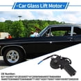 thumbnail image 3 of Unique Bargains Front Rear Left Power Window Regulator Lift Motor for CHEVROLET NOVA 1987-1988 No.821103/8571012030 2 Pins Car Window Glass Lift Motor, 3 of 7