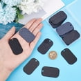 thumbnail image 6 of 1PC PH Acrylic Blanks Ornament Blanks Rectangle Keychain Blanks for Engraving Present Black DIY, 6 of 9