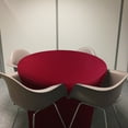 thumbnail image 4 of Round Tablecloth With Four Corner Elastic Bands For Secure Universal Fit On Large Circular, 4 of 4