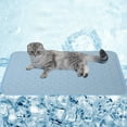 thumbnail image 6 of ZestqaQ Pet Cool Mat, Ice Silk Cushion for Dogs and Cats, Washable Pet Blanket, Comfortable Cold Mat for Sofa and Bed, Ideal for Pet Cooling on Floor and in Car, 6 of 8