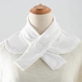 thumbnail image 3 of Stylish Women's Detachable Collar Shawl Velvets Scarf Wrap for Sweaters Coats, 3 of 21