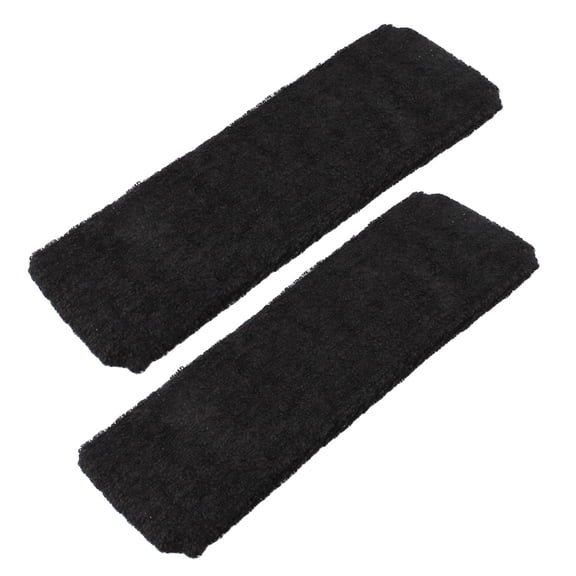 Unique Bargains Sports Running Tennis Elastic Head Band Solid Black 2 Pcs