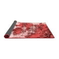 thumbnail image 2 of Ahgly Company Indoor Round Abstract Red Modern Area Rugs, 8' Round, 2 of 4