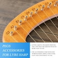 thumbnail image 6 of 3 Pcs Lyre Accessory Professional Part Small Harp Peg Lyres Tuning Pins Pegs String Nails Metal, 6 of 6