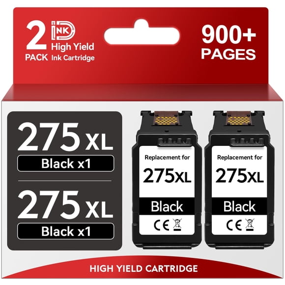 Cartucho de tinta InKid PG-275XL negro para impresora Canon Pixma