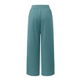 thumbnail image 4 of WILLBEST Pantalones Casuales para Mujer, de Pierna Ancha, Cintura Alta, Estilo Bohemio, Estilo Palazzo, para Yoga, Playa, Tallas Grandes, Estilo Hippie, para Mayor Comodidad y Estilo. Chica, 4 of 6