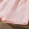 thumbnail image 6 of GXWEA Girls Short Sets Cute Outfits For Girls Toddler Girls Clothes Summer Outfits Baby Kids Short Sleeve T-Shirt Tops Shorts Sets, 6 of 7