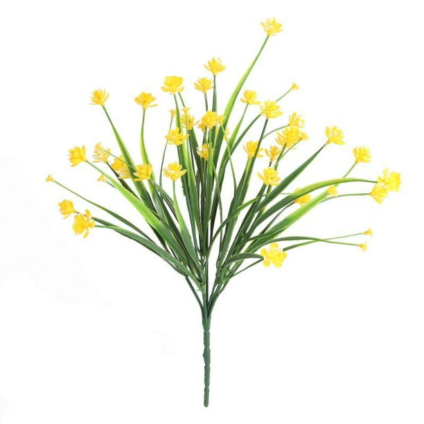 Cawbing Artificial Flowers Diy Wedding Bouquet Indoor Outside Garden Walmart Com Walmart Com