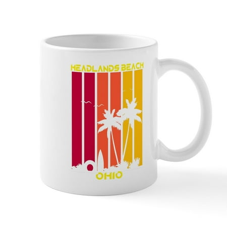 CafePress - Ohio Headlands Beach State Park Mugs - 11 oz Ceramic Mug - Novelty Coffee Tea Cup