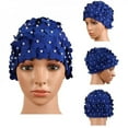 thumbnail image 6 of BTGUY Summer Women Swim Pool Beach Swimming Cap Attractive Hat Free size for Women Petals Bathing Cap, 6 of 6