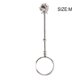 thumbnail image 3 of Advancent Anillo de soporte para cigarrillos Beautiful Lady Circlet Aspecto exquisito Ornamento Mano de obra fina Tobacciana Suministros para encendedores plata brillante 17 mm, 3 of 6