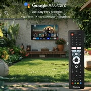 Sylvox 75 inch Outdoor Smart TV, 2000 Nits 4K UHD HDR 10 IP56 Waterproof Google Television with Dolby Atmos, Voice Remote,Chromecast, Pool Pro 3.0