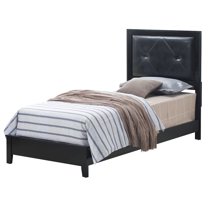 Glory Furniture Primo Twin Bed in Black Color