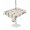 Beige, variant on Outdoor Tablecloth with Umbrella Hole for Patio/Picnic/Party/Camping, Cute Birds Waterproof Table Cloth Rectangle Table Cover Washable, Funny Snowflake Wire Sparrow (60"x 102")