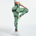 thumbnail image 5 of GEWSEY Womens High Waist Tummy Control Leggings Ruched Butt Lift Yoga Pants Workout Tights (Green, M), 5 of 7