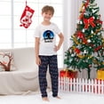 thumbnail image 5 of Christmas Holiday Family Pajamas Short Sleeve, Bigfoot Believe Pajama Set With Extended Sizes, 5 of 7