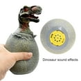 thumbnail image 3 of Neinkie Lovely T-rex Triceratops Dinosaur Egg PVC Model BB Device Development Kids Toy, 3 of 7