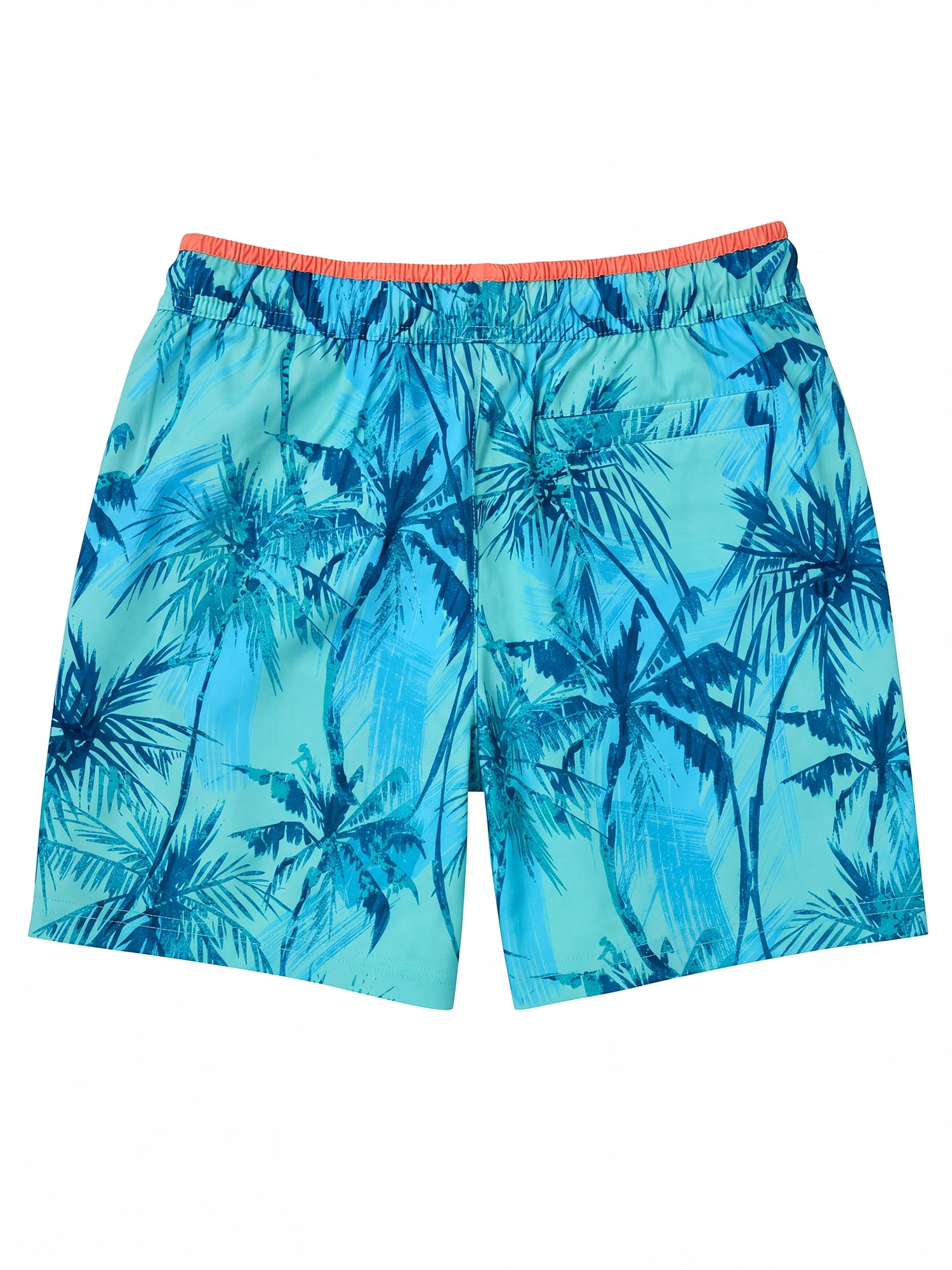 Rugged Shark Boys 6" Inseam Swim Trunks, Sizes 4-16
