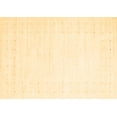 thumbnail image 1 of Ahgly Company Indoor Rectangle Solid Brown Modern Area Rugs, 7' x 10', 1 of 4