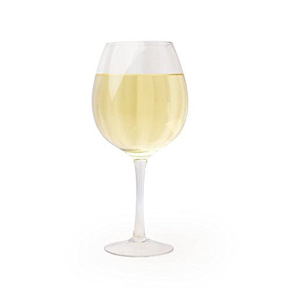 Big Betty Novelty Giant Wine Glass that Holds Full Bottle of Wine, Oversized Drinking Set - 750ml