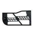 thumbnail image 2 of Hooke Road Fits 2007-2018 Jeep Wrangler JK 2 Dr Rock Crawler Steel Tube Textured Black Tubular Door, 2 of 11