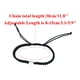 thumbnail image 3 of 26 pulsera inicial de cobre Corazón Letra pulsera tejida delicado corazón encanto pulsera pulsera tejida para los hombres las mujeres las niñas, 3 of 8